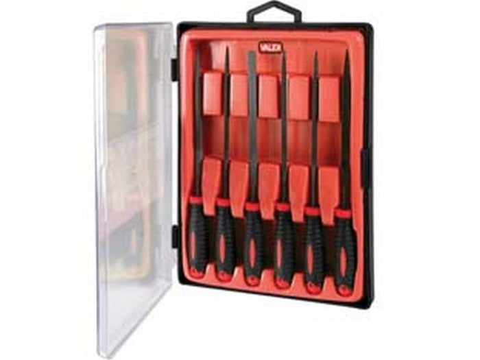 1blister lime in acciaio ad ago in serie 6 pezzi - mm.140 cod:ferx.fer19736