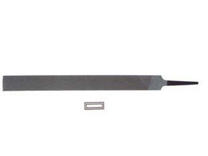 lime piatte parallele con manico in plastica - 6" mm.150 taglio bastardo cod:ferx.fer19439