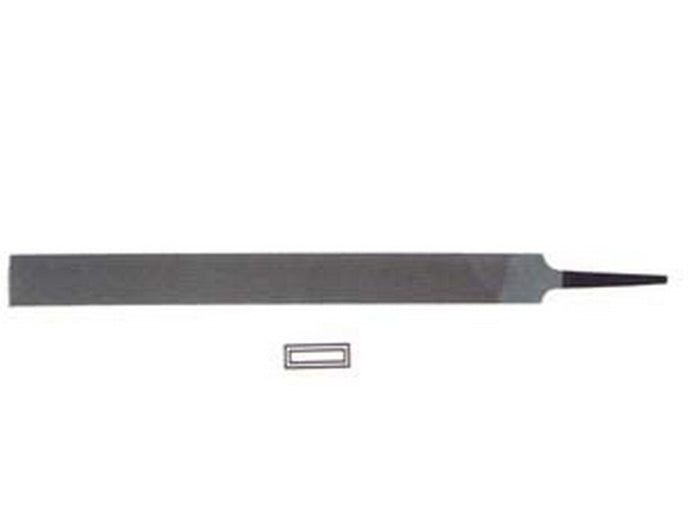 lime piatte parallele con manico in plastica - 6" mm.150 taglio bastardo cod:ferx.fer19439