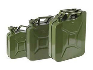 tanica in metallo verniciata a fuoco - lt.20 cod:ferx.fer39536