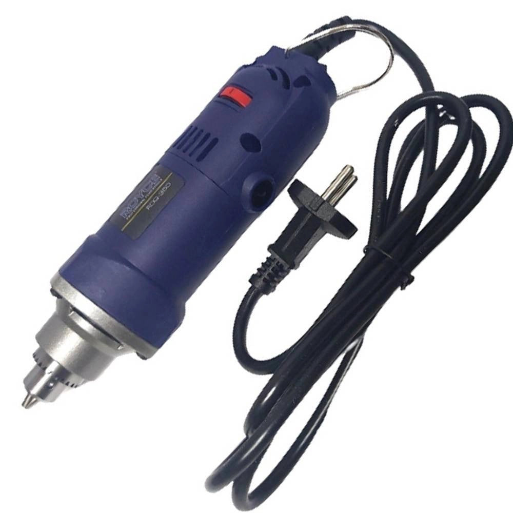 Trade Shop - Mini Trapano Multifunzione Avvitatore Elettrico 350watt Rdg350 Lavori Precisione -