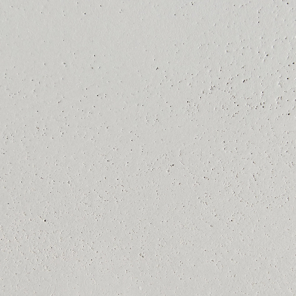 Focolare grigio chiaro 108 x 40 cm GRC Riscaldatore per patio rotondo Accessorio per giardino e patio