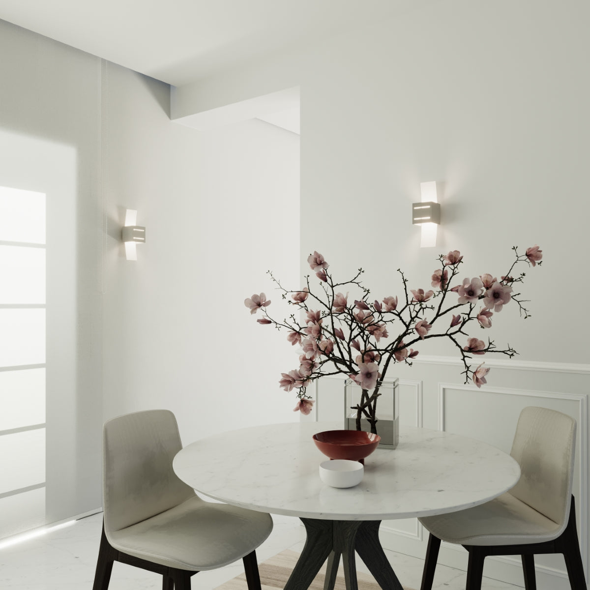 Lampada da parete LORETO grigio