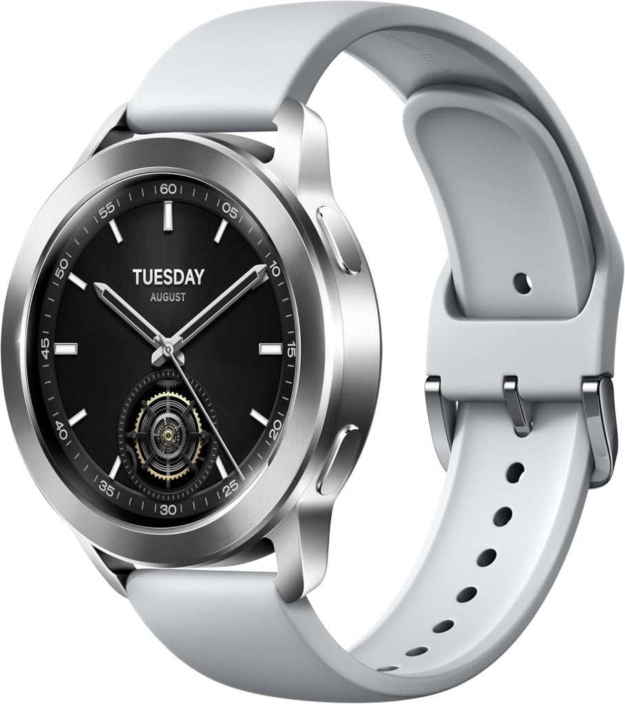 Watch S3 (Smartwatch), Ghiera Intercambiabile, Schermo AMOLED da 1,43", Fino a 15 giorni di autonomia, Monitoraggio frequenza cardiaca, SpO2 e dello stress, 150+ modalità sportive