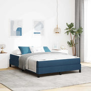 Letto a molle con materasso Blu 160 x 200 cm Tessuto 3398506