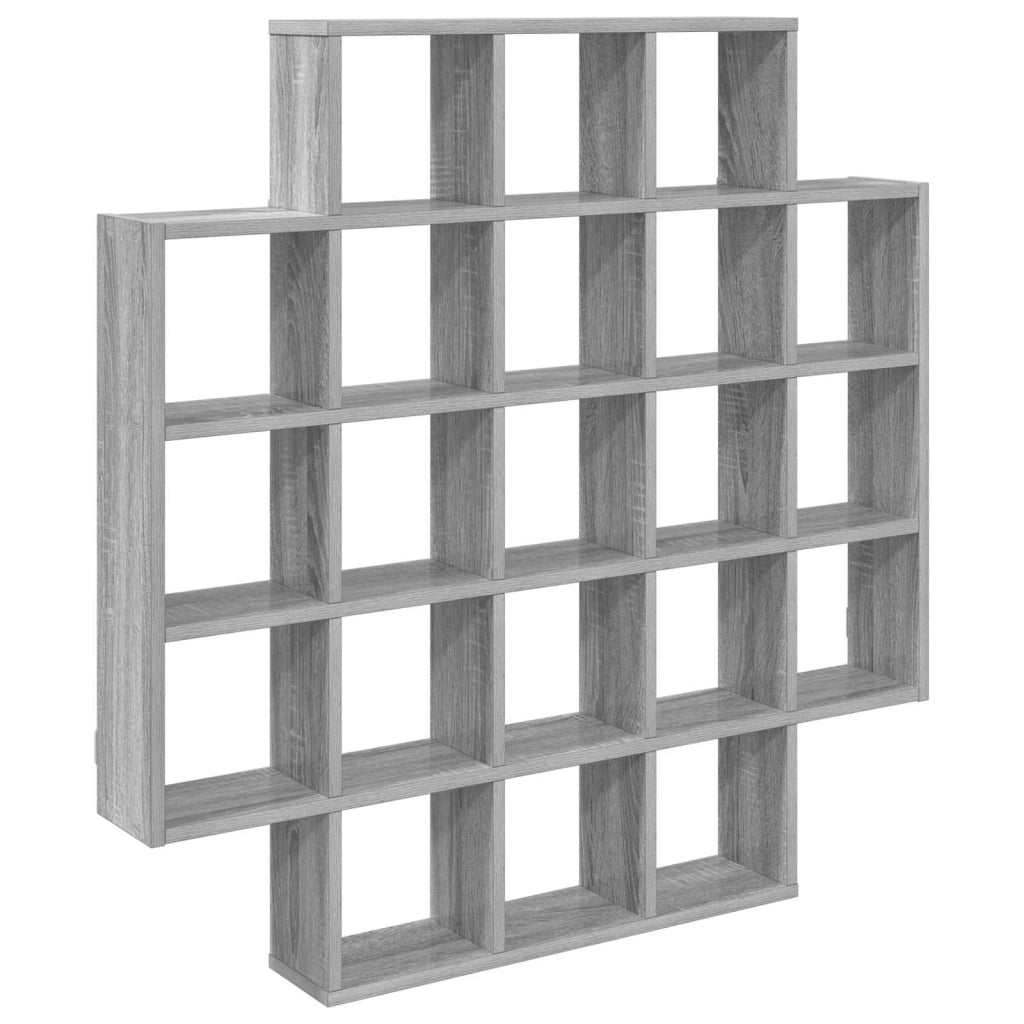 Scaffale da parete Sonoma grigio 100 x 13 x 100 cm 8012249