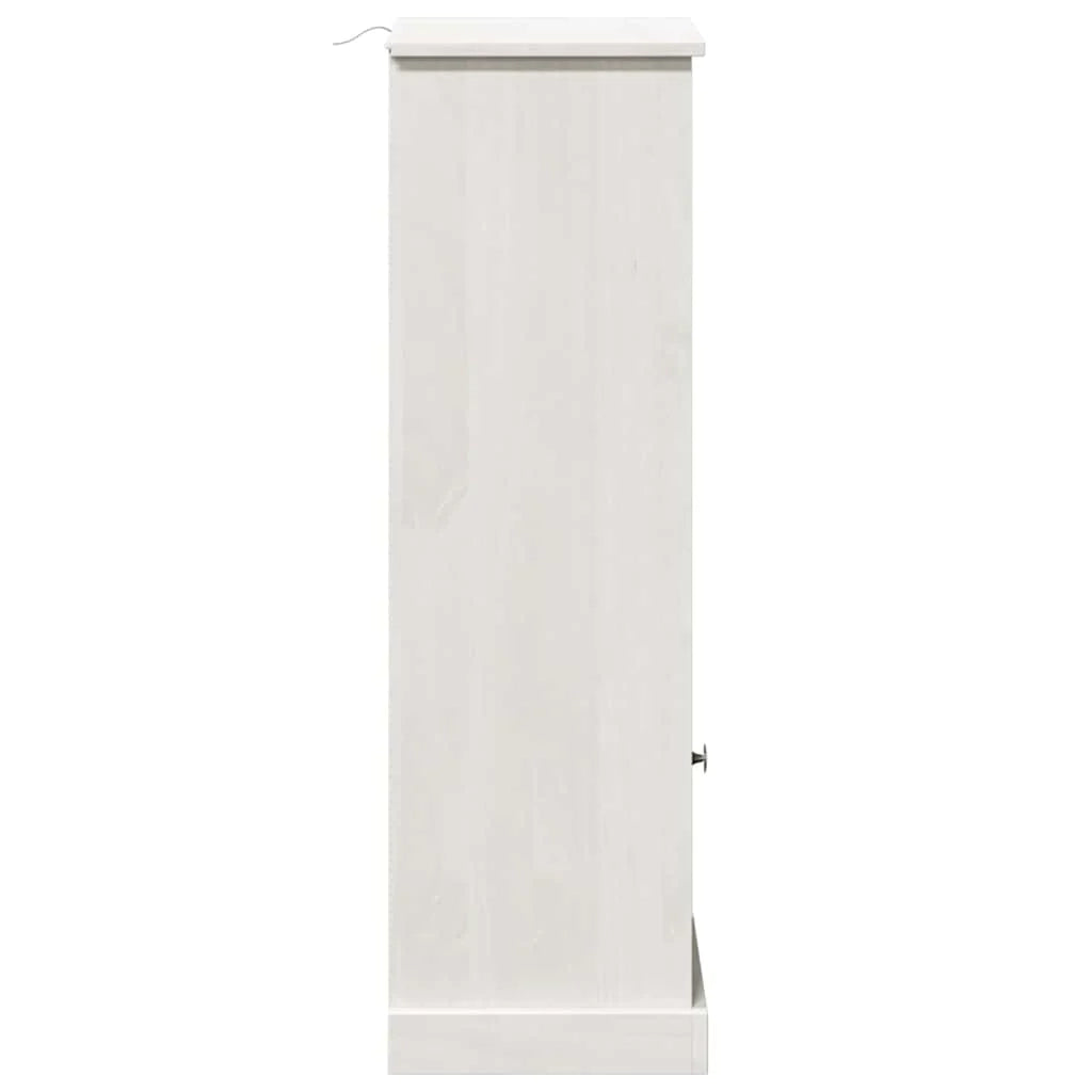 Mobiletto da bagno moderno con spazio interno 37 x 34 x 110 cm con ripiani in legno bianco 02_0057912
