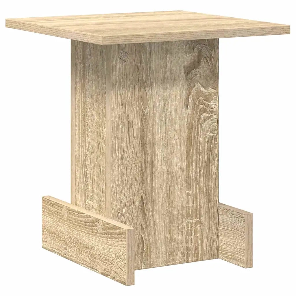 Tavolino | Tavolo laterale Rovere Sonoma 35,5 x 35 x 40 cm Legno multistrato