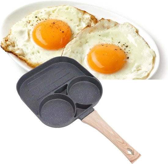 Piatto per Frittelle con Superficie Antiscivolo e Manico in Legno - Piastra per Frittelle e Pannocotte