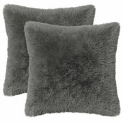 Federa 2 pcs HEERLEN Grigio Chiaro 45 x 45 cm Fleece PV 910621
