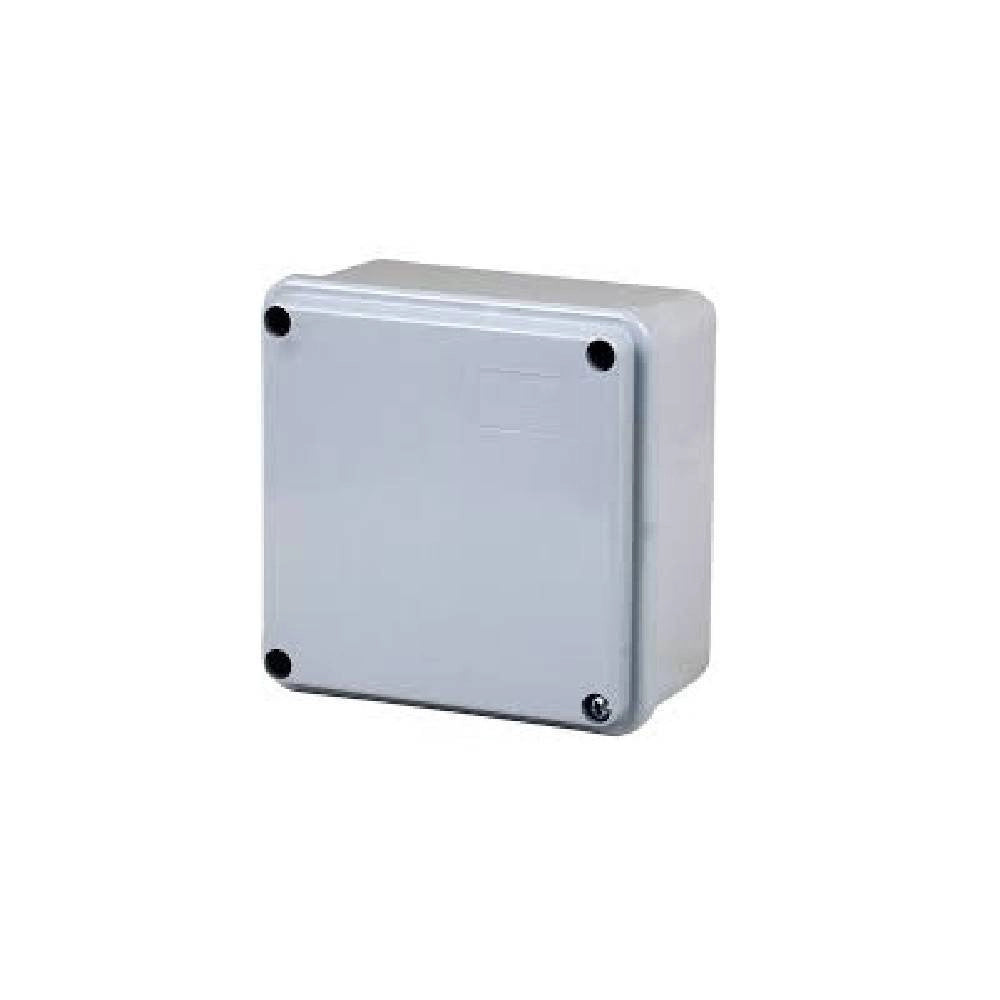 Trade Shop - Cassetta Scatole Derivazione Stagne Pareti Lisce Coperchio Viti Ip56 100x100x50mm -