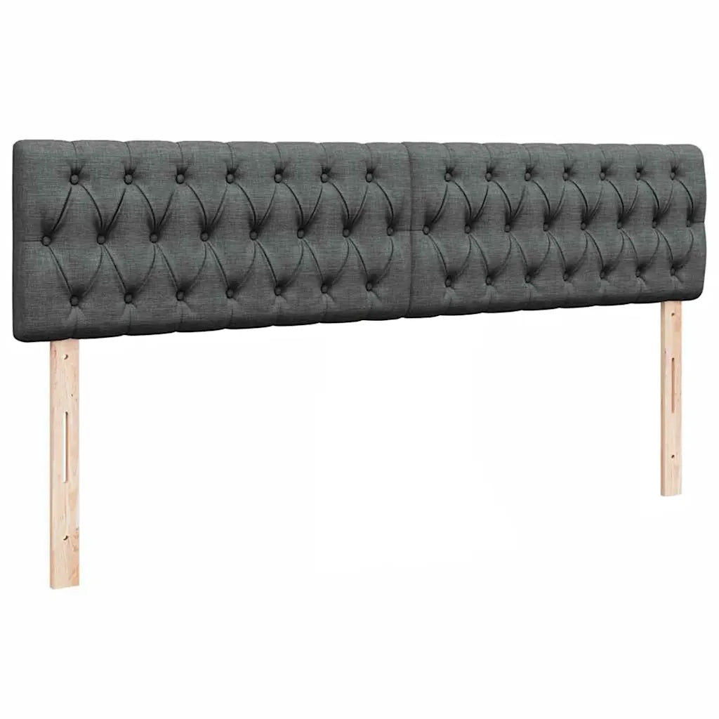 Struttura Letto Pouf con Materassi 180x200 cm in Tessuto 3312865