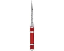 Misuratore di Guscio con Alta Precisione in Acciaio Inox per Strumento Manuale - Scala a Passo Progressivo 1-6.5/3-15/15-30/30-45mm(1-65 mm)