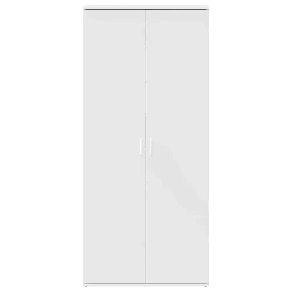 Mobile per scarpe Bianco 80 x 39 x 178 cm Legno multistrato 3333866