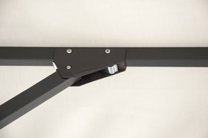 Ombrellone da Giardino 4x4 m Palo Ø67 mm Siviglia Grigio Chiaro