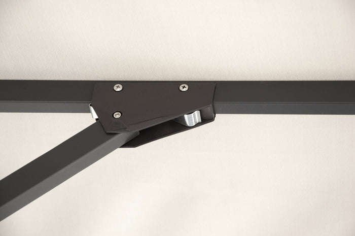 Ombrellone da Giardino 4x4 m Palo Ø67 mm Siviglia Grigio Chiaro