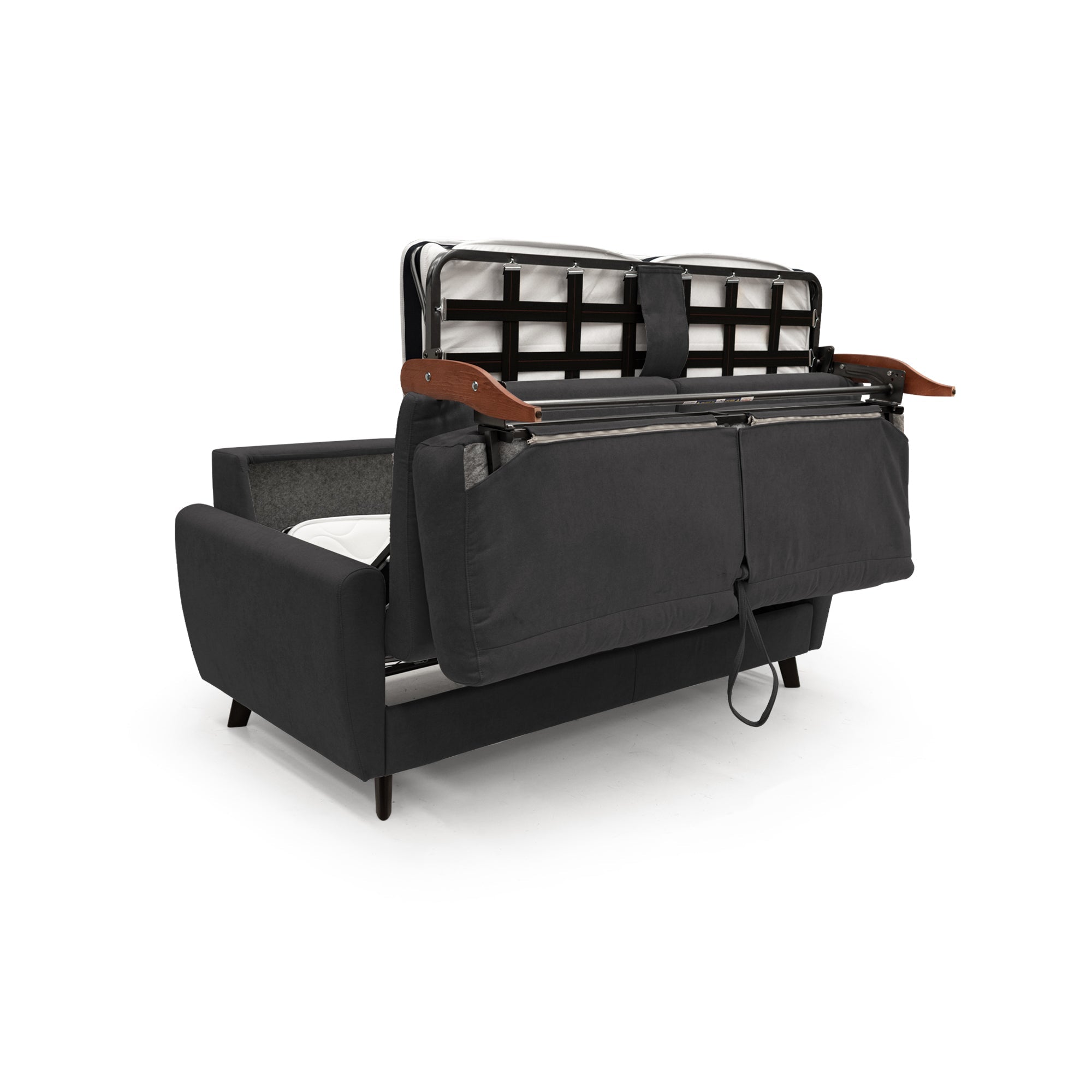 Callisto Divano letto matrimoniale 208 cm nero