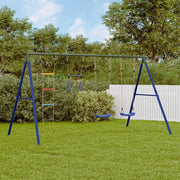 vidaXL Set Gioco da Esterno con Altalene Trapezio e Scala