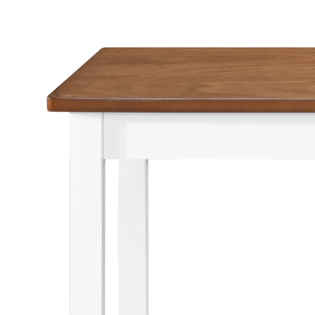 Tavolino da Bar-Tavolino da soggiorno-Tavolo in Legno Massello 108x60x91 cm