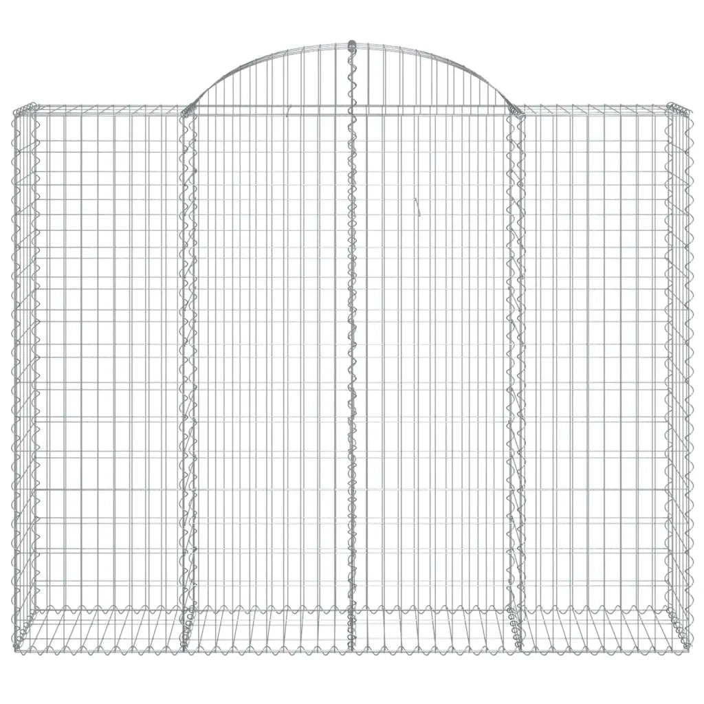 Cesto Gabbione ad Arco 200x50x160/180 cm Ferro Zincatocod mxl 104101