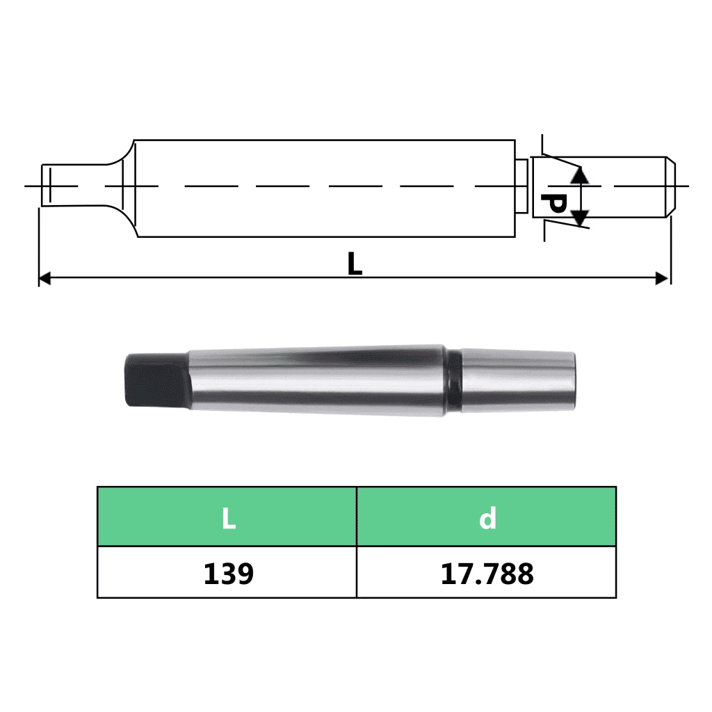 Mandrino per Trapano a Rilascio Rapido MT3-B18 Serraggio 16 mm CFW4524758