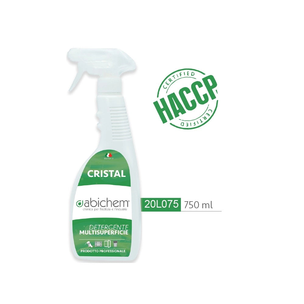 Abichem 1lt cristal detergente multisuperficie