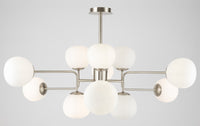 Lampadario Modern in Metallo Erich Nickel