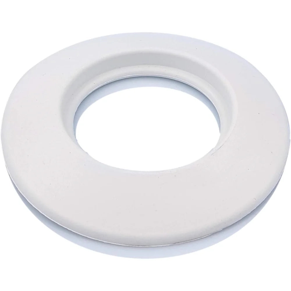 Tygerix  rosone coprimuro bianco in gomma epdm da 100 mm | roset