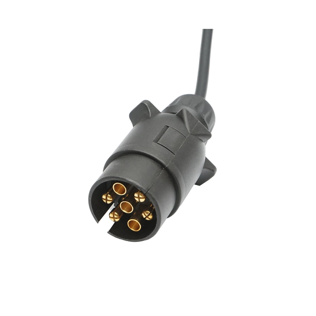 Set di lampade magnetiche per rimorchi da 12 V, spina a 7 poli, cavo da 2,5 m tra le luci posteriori, cavo spina da 7,5 m Breckner Germany