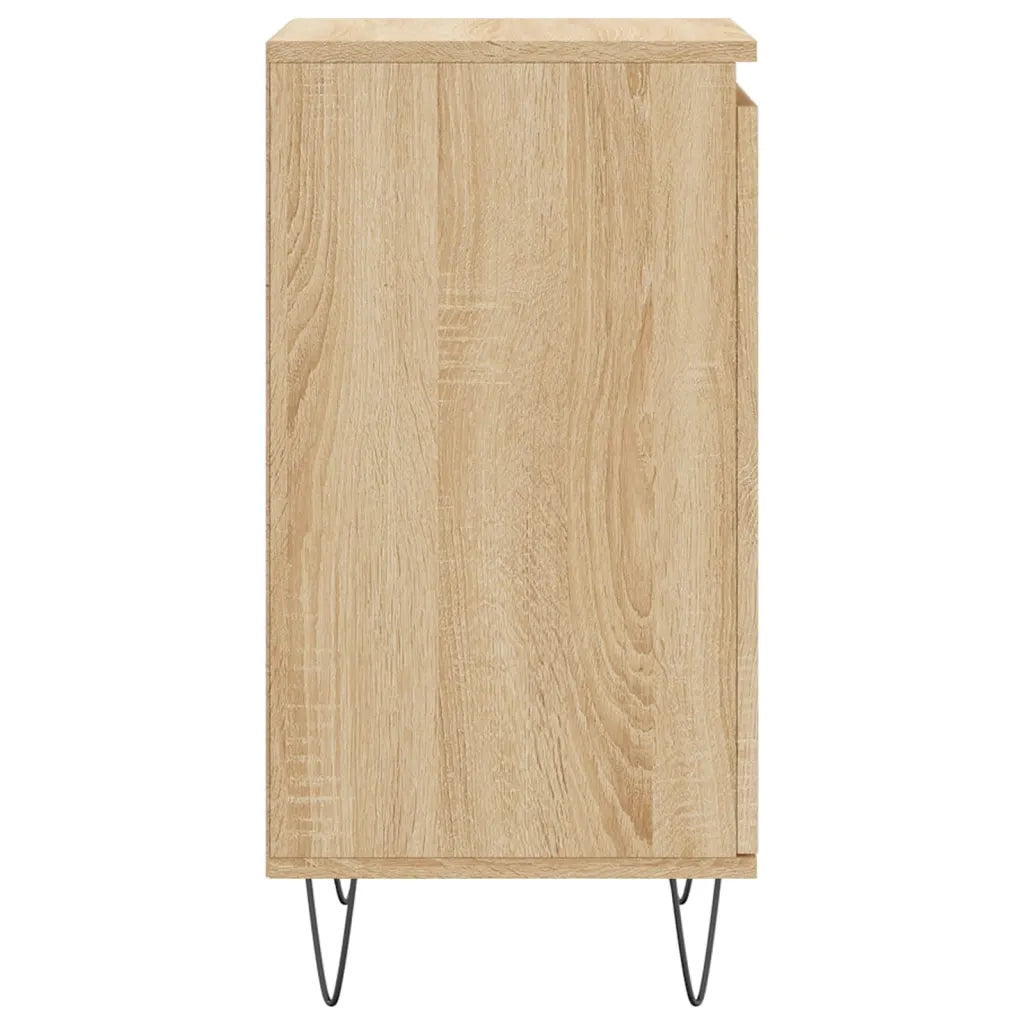 vidaXL Credenza Rovere Sonoma 40x35x70 cm in Legno Multistrato