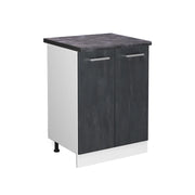 Vicco Mobiletto base cucina Calcestruzzo nero 60 cm PL Antracite