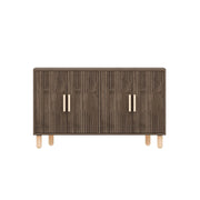 Credenza in legno "Roger" - 120 x 30 x 74 cm - Marrone
