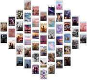 Poster di copertina album 50 pezzi set di poster musicali collage per foto estetica - decorazione camera stanza (102 x 152 cm)