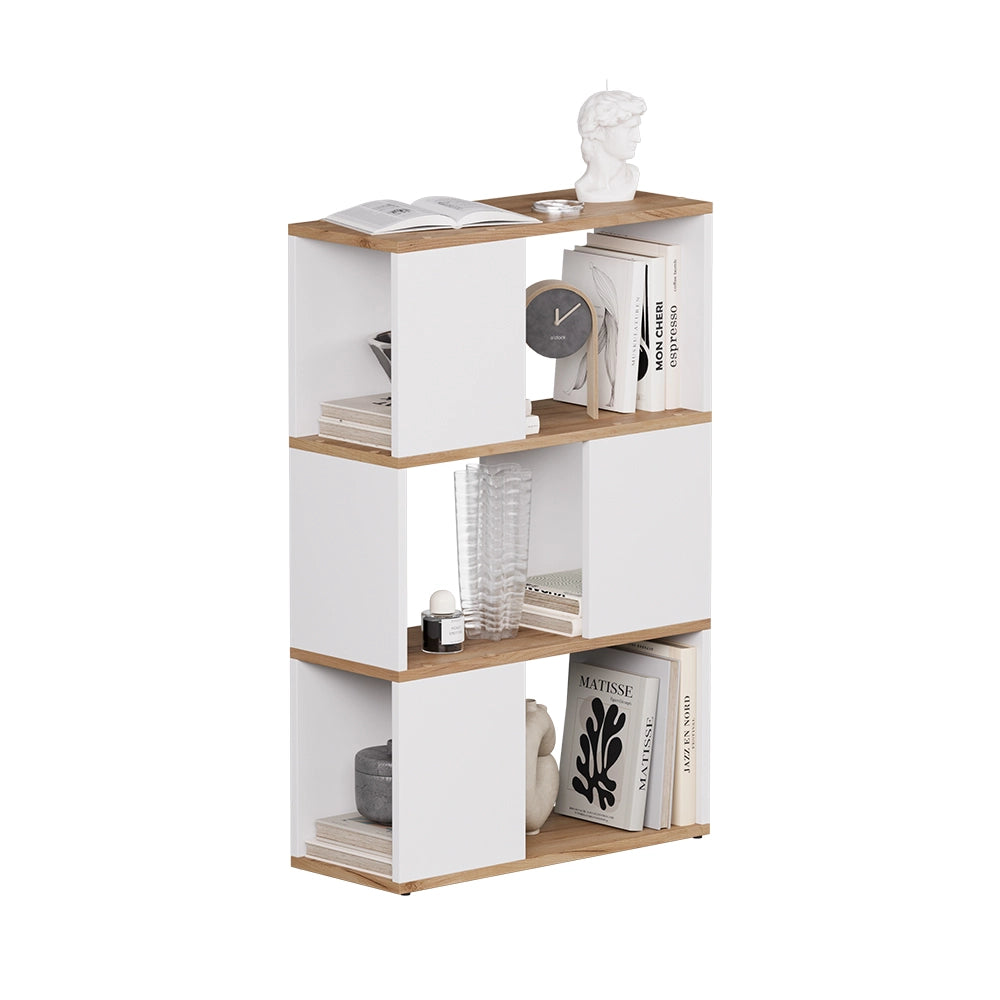 Vicco Divisorio per ambienti Rovere bianco/dorato 60 x 94 cm