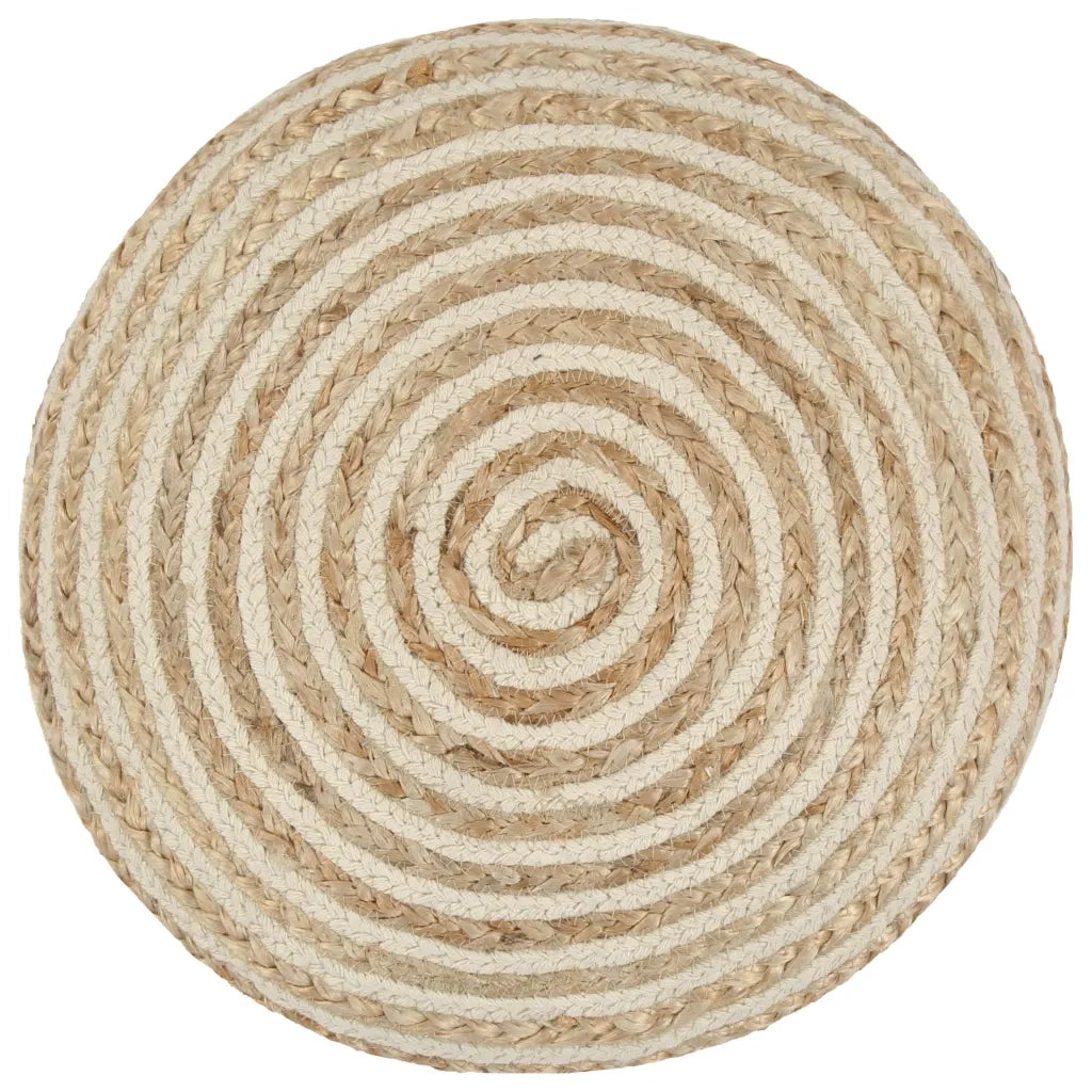 Pouf Lavorato a Mano 40x45 cm in Juta cod mxl 76859