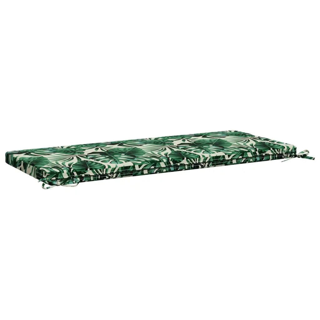 Cuscino per panchina SOEST 100% Poliestere Motivo a Foglie 949358