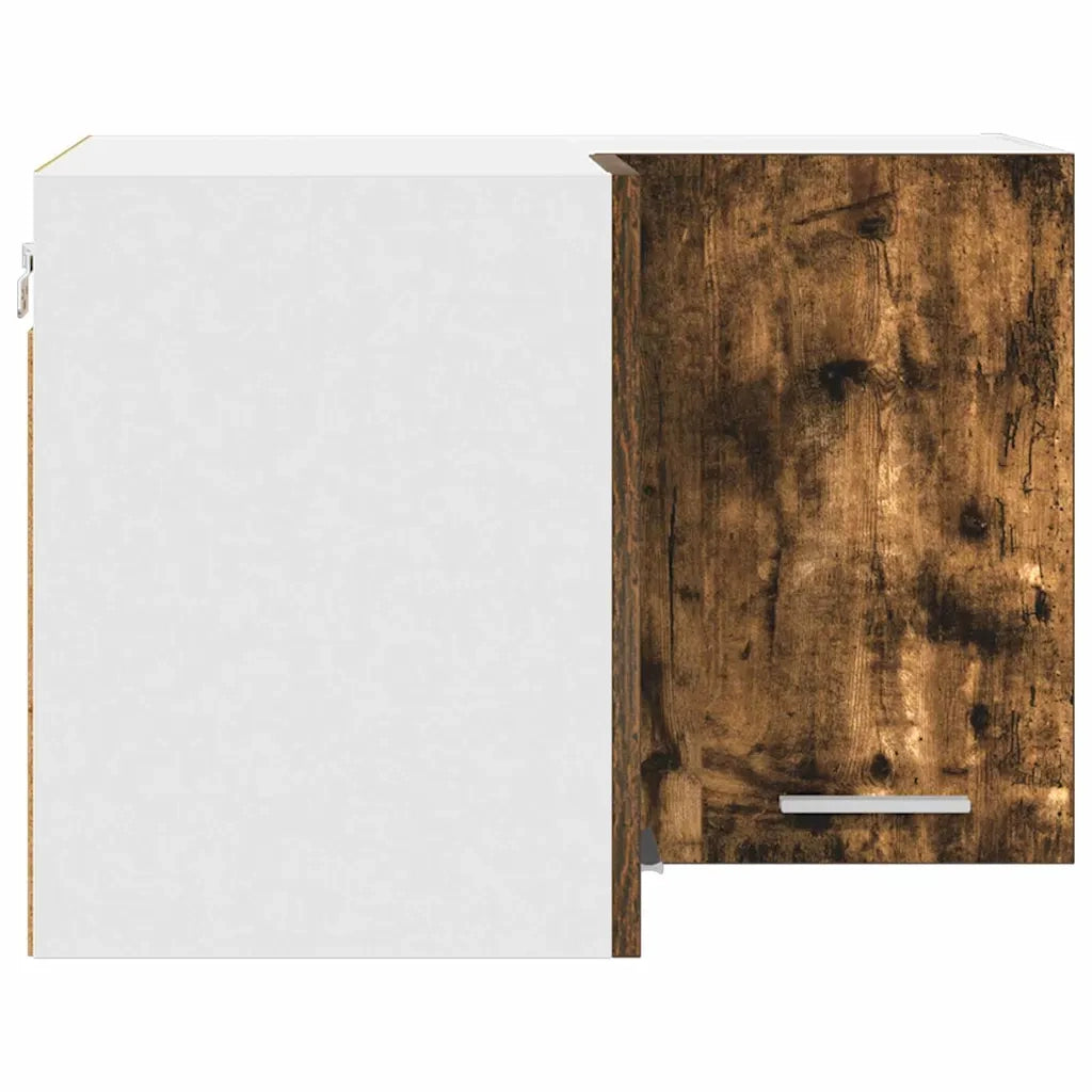 Armadio pensile Rovere Affumicato e Bianco 57 x 57 x 40 cm 884190
