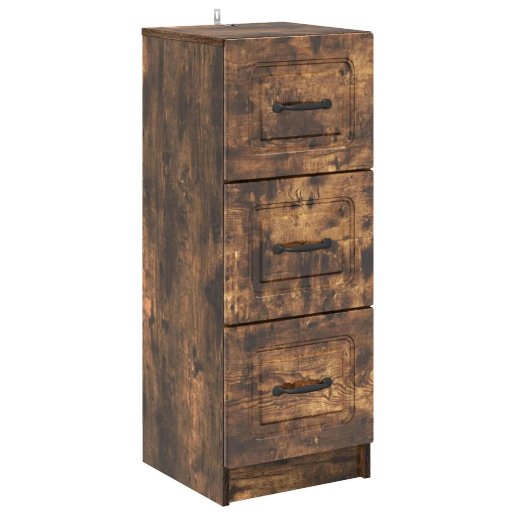 Mobile con Cassetti Rovere Fumo 33 x 34,5 x 87 cm 895770
