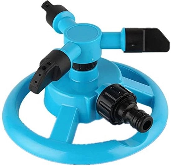 Sistemazione di irrigazione automatica per giardini e prati - 360 gradi girevole - sistema di assestamento laterale - testa di getto per giardini e prati - adatto per giardini e prati - ideale per il mantenimento dei prati - sistema di irrigazione