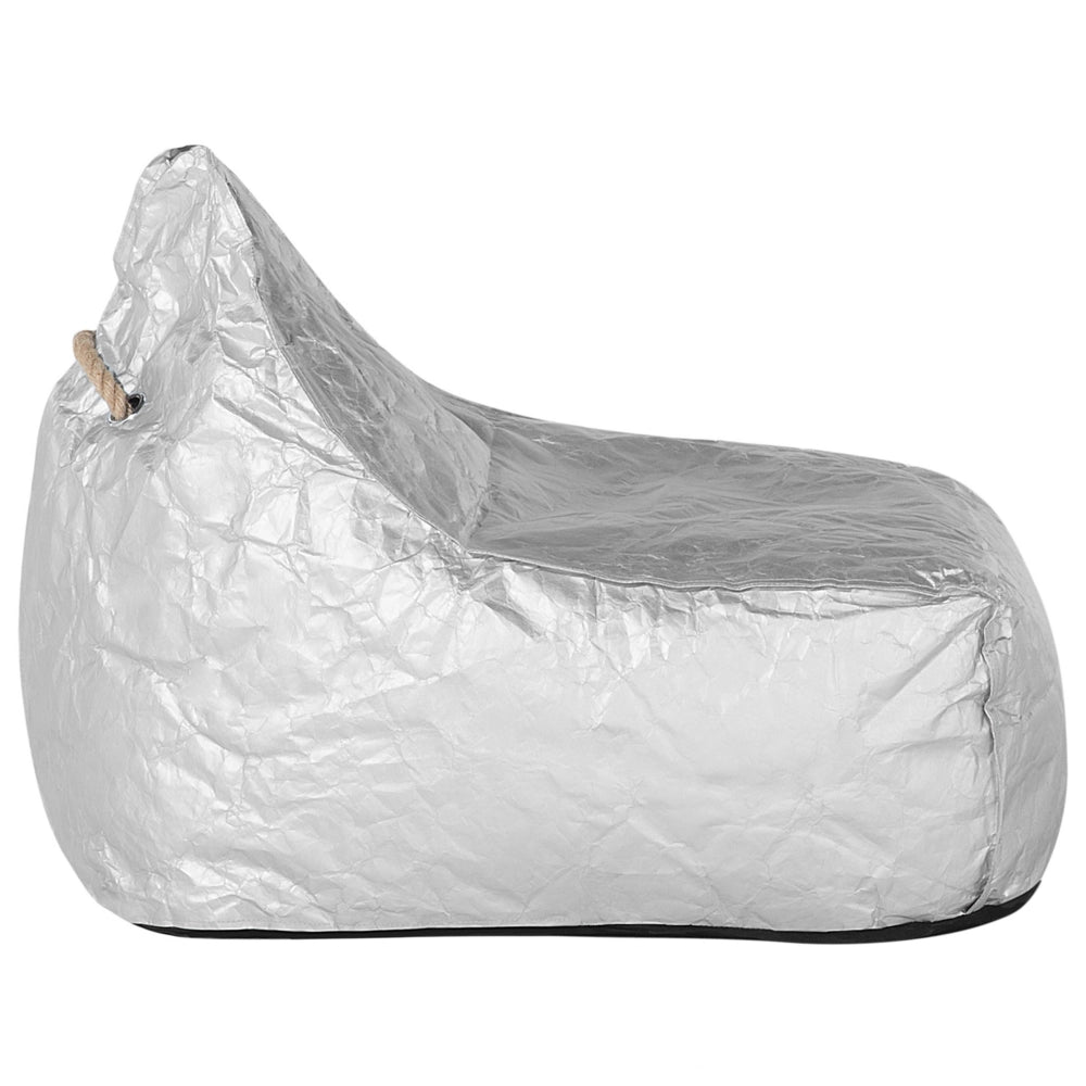 Sedia a sacco a goccia a goccia Sedia a Pour Poltrona sacco d'argento Sedia da gaming moderna