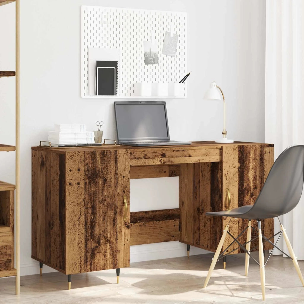 Scrivania Legno vecchio 140 x 50 x 75 cm Legno multistrato