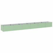 Letto rialzato da giardino Verde Pastello 600 x 80 x 55 cm 8006459