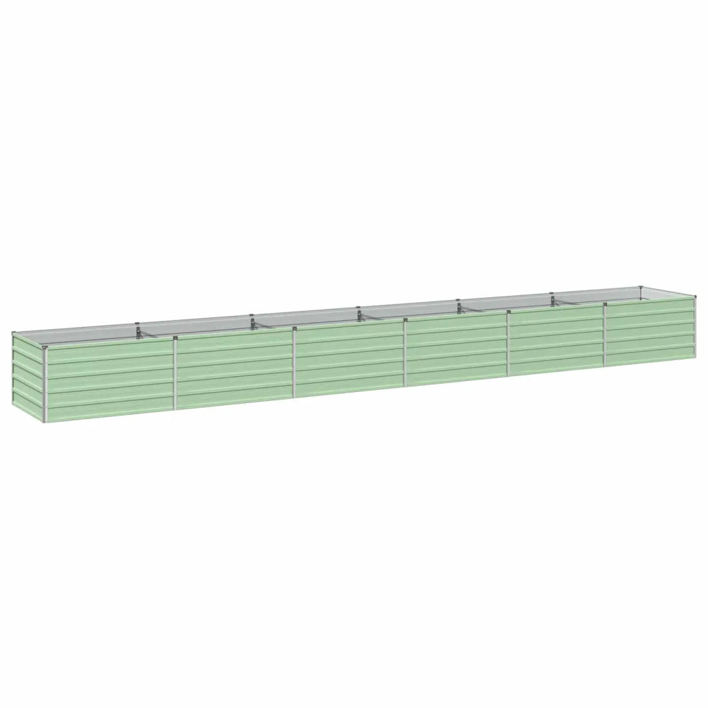 Letto rialzato da giardino Verde Pastello 600 x 80 x 55 cm 8006459