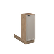Vicco Isola da cucina GrigioBeige 30 cm senza piano di lavoro