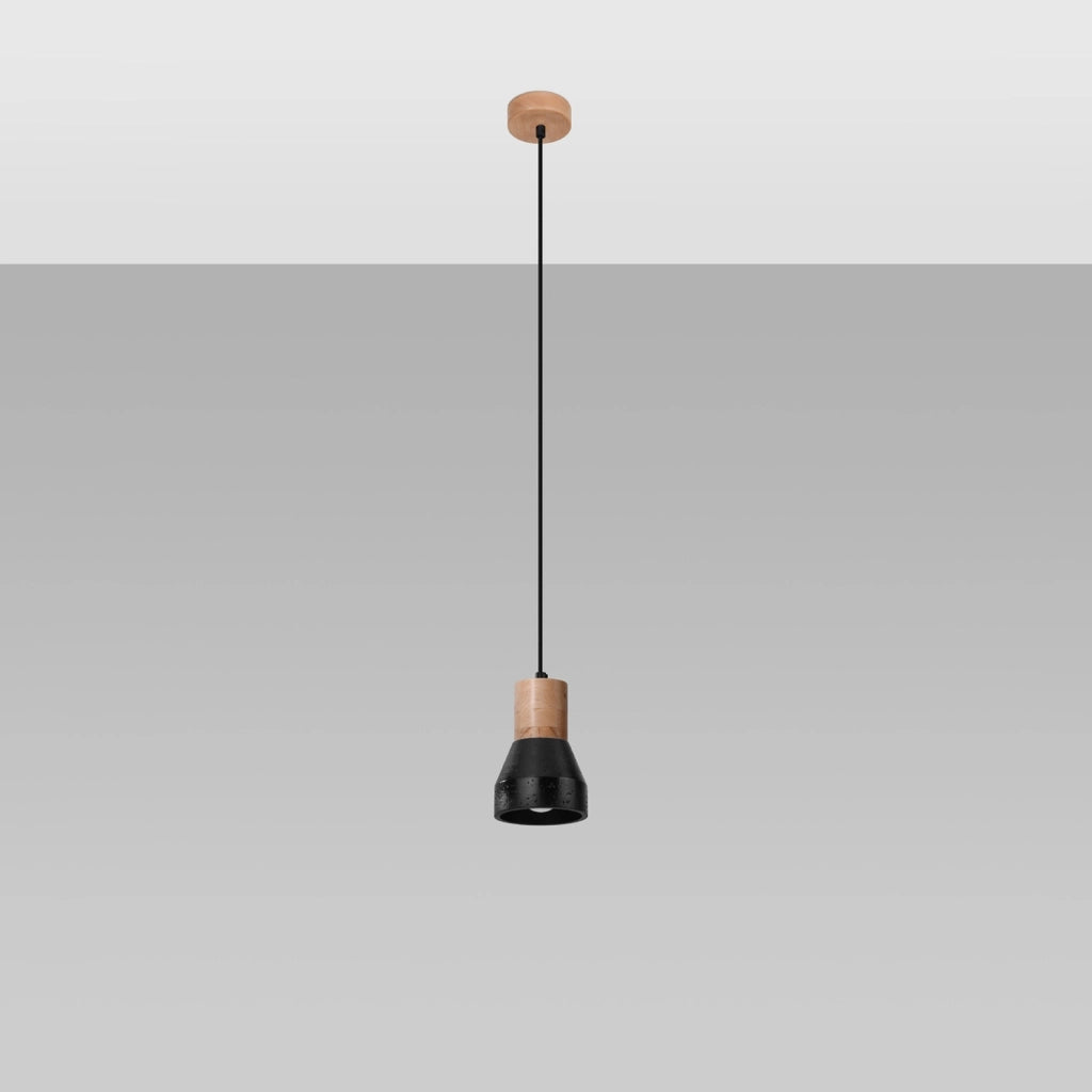 Lampada a sospensione QUBIC nero