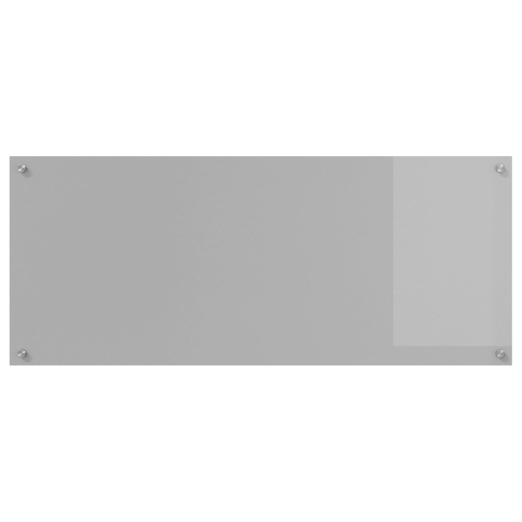 Pannello di schiena per cucina  Grigio chiaro 120x50x0,6 cm in vetro temperato