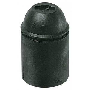 02101.S Portalampade E27 Nero
