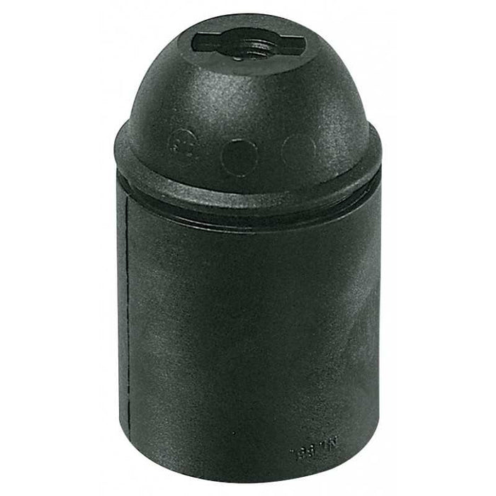02101.S Portalampade E27 Nero