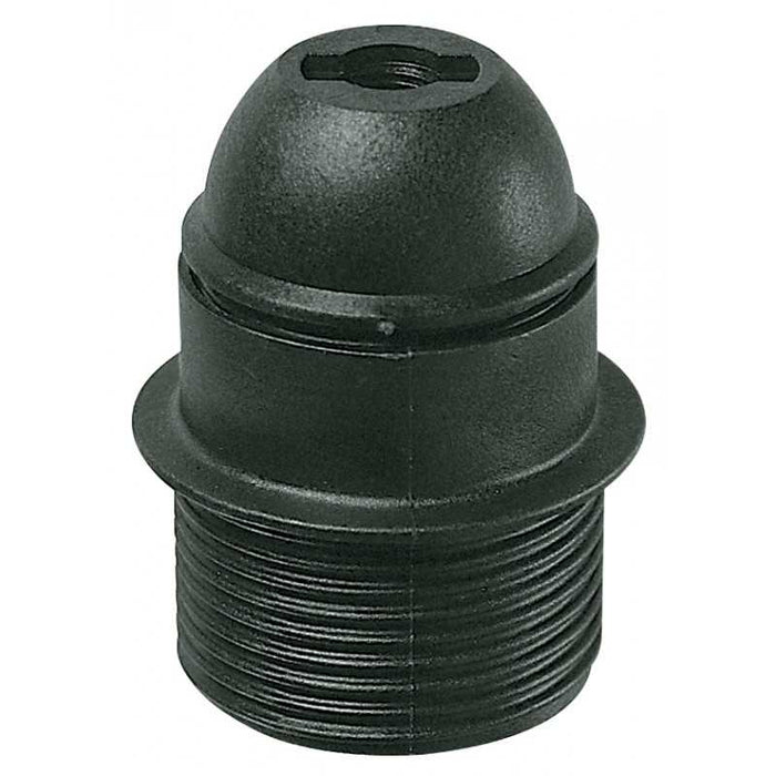 02104.S Portalampade E27 con Cappuccio Filettato