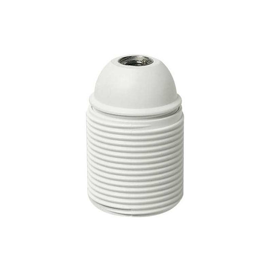 02107.B Portalampada E27 M10X1 Cm/Fil. Bianco